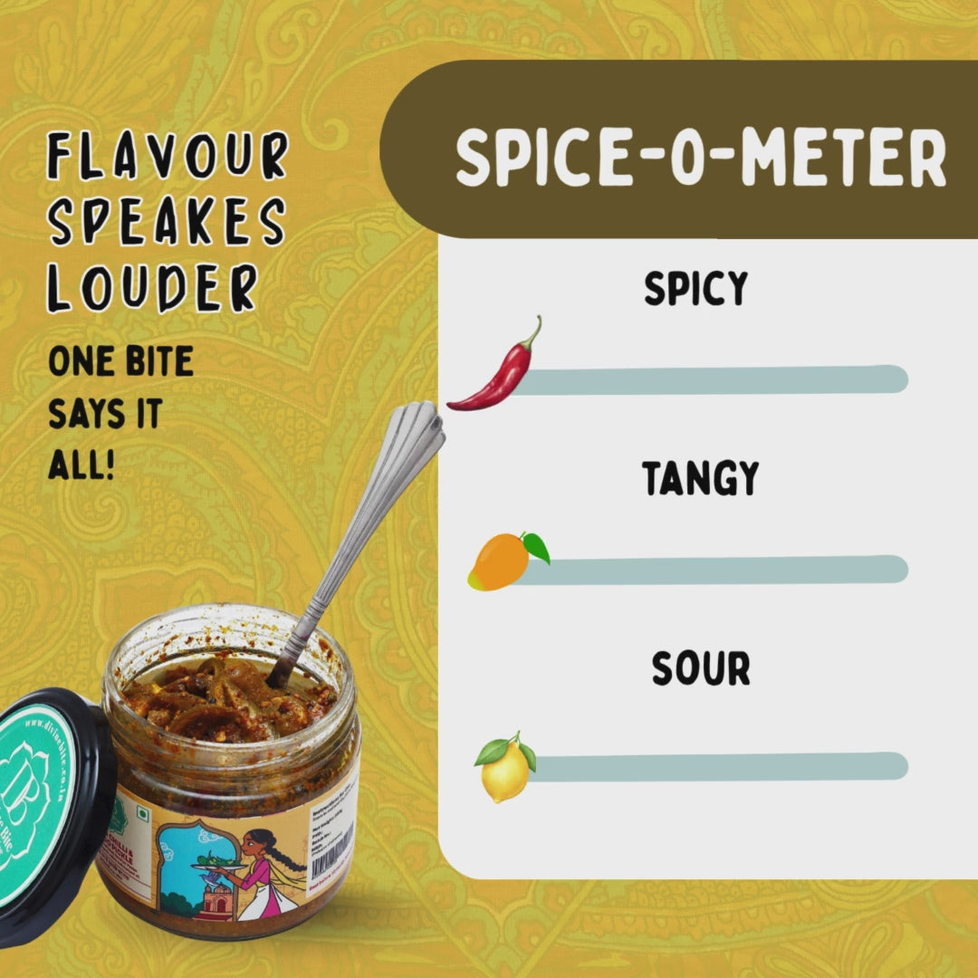 GREEN CHILLI MANGO PICKLE