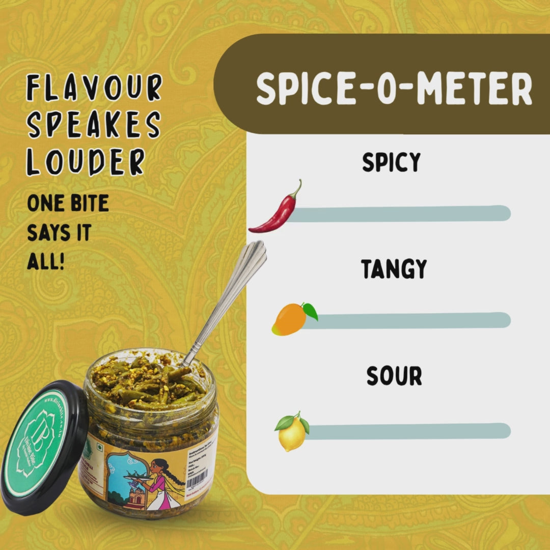 Green Chilli Pickel