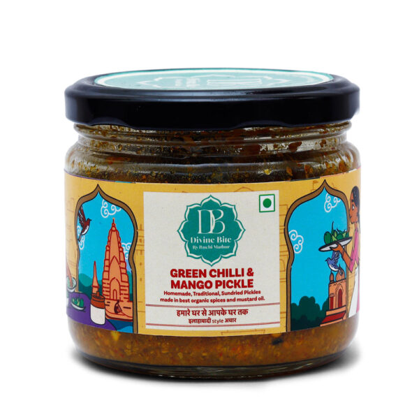 Mango & Green Chilli Pickle