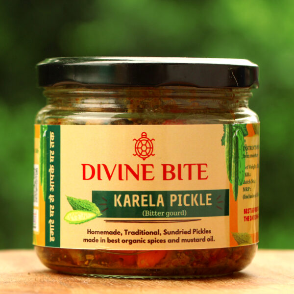 Karela Pickles by Divine Bite