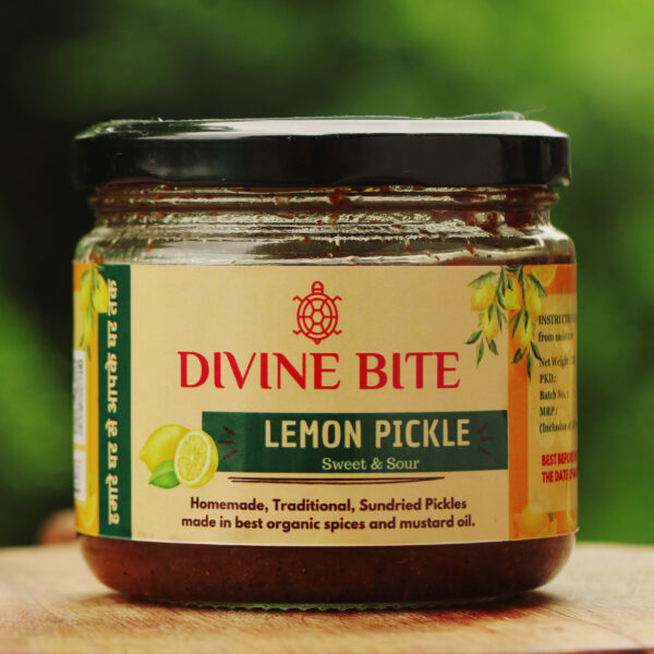 Lemon Pickles by Divine Bite