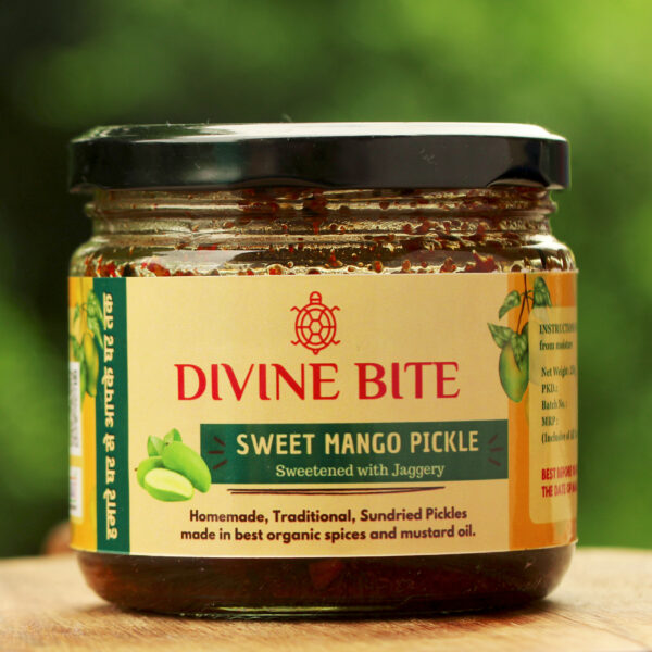 Sweet Mango Pickles by Divine Bite